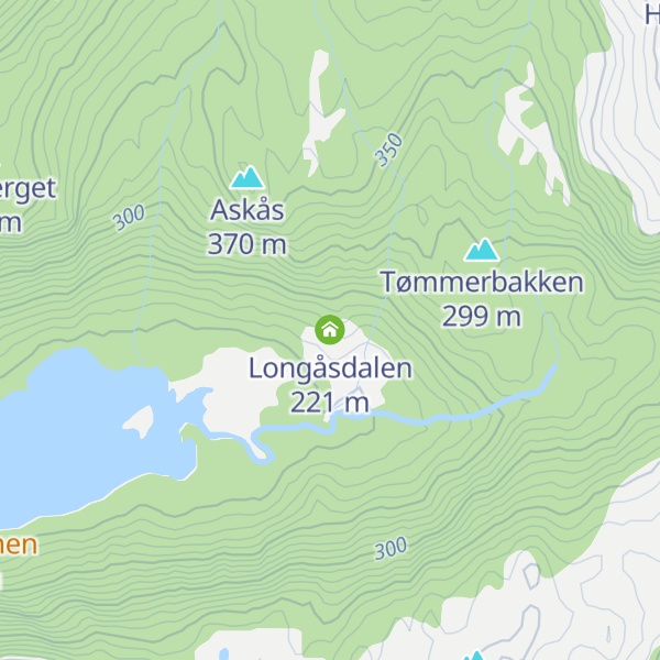 Map of Longåsdalen