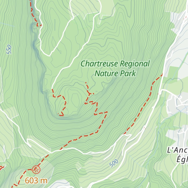 Map of Belvédére