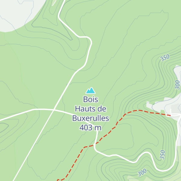 Map of Bois Hauts de Buxerulles