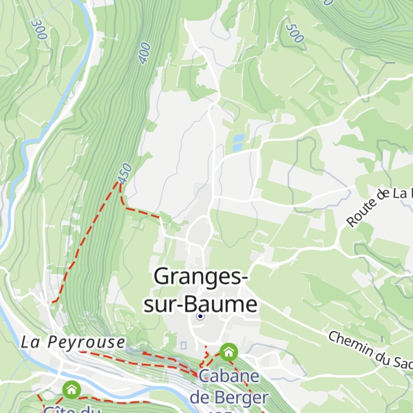 Map of Cabane de berger
