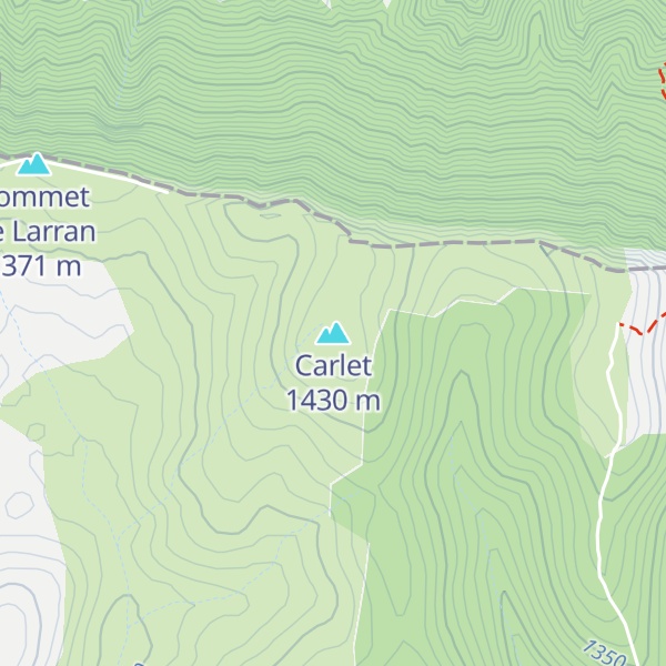 Map of Carlet