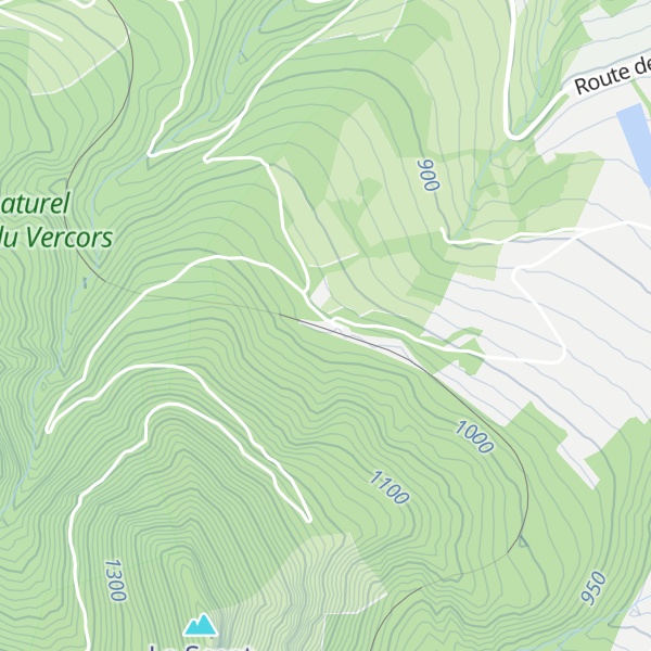 Map of Ancienne gare de Saint-Maurice-en-Trièves