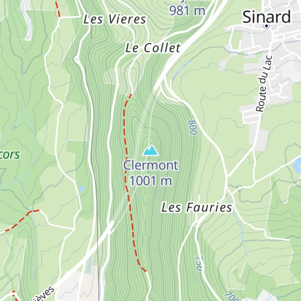 Map of Clermont