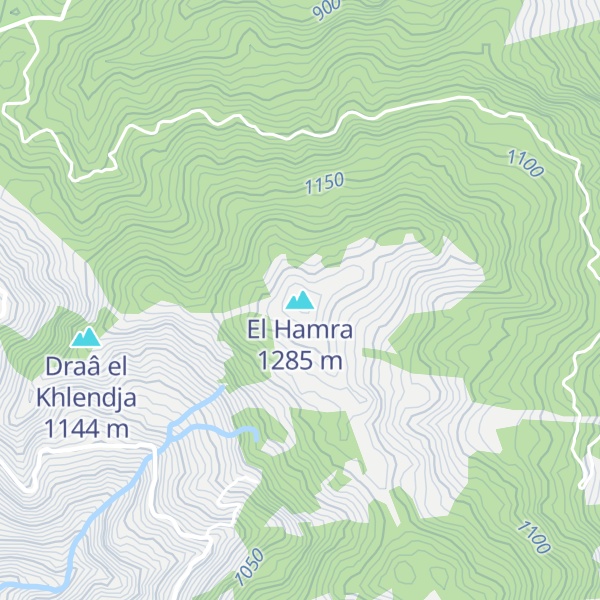 Map of El Hamra