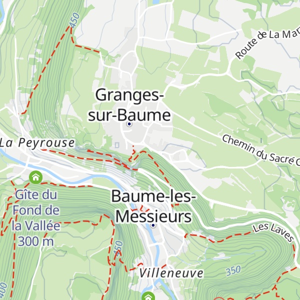 Map of Cabane de Berger