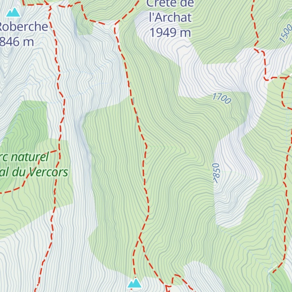 Map of Montagne de Jocou
