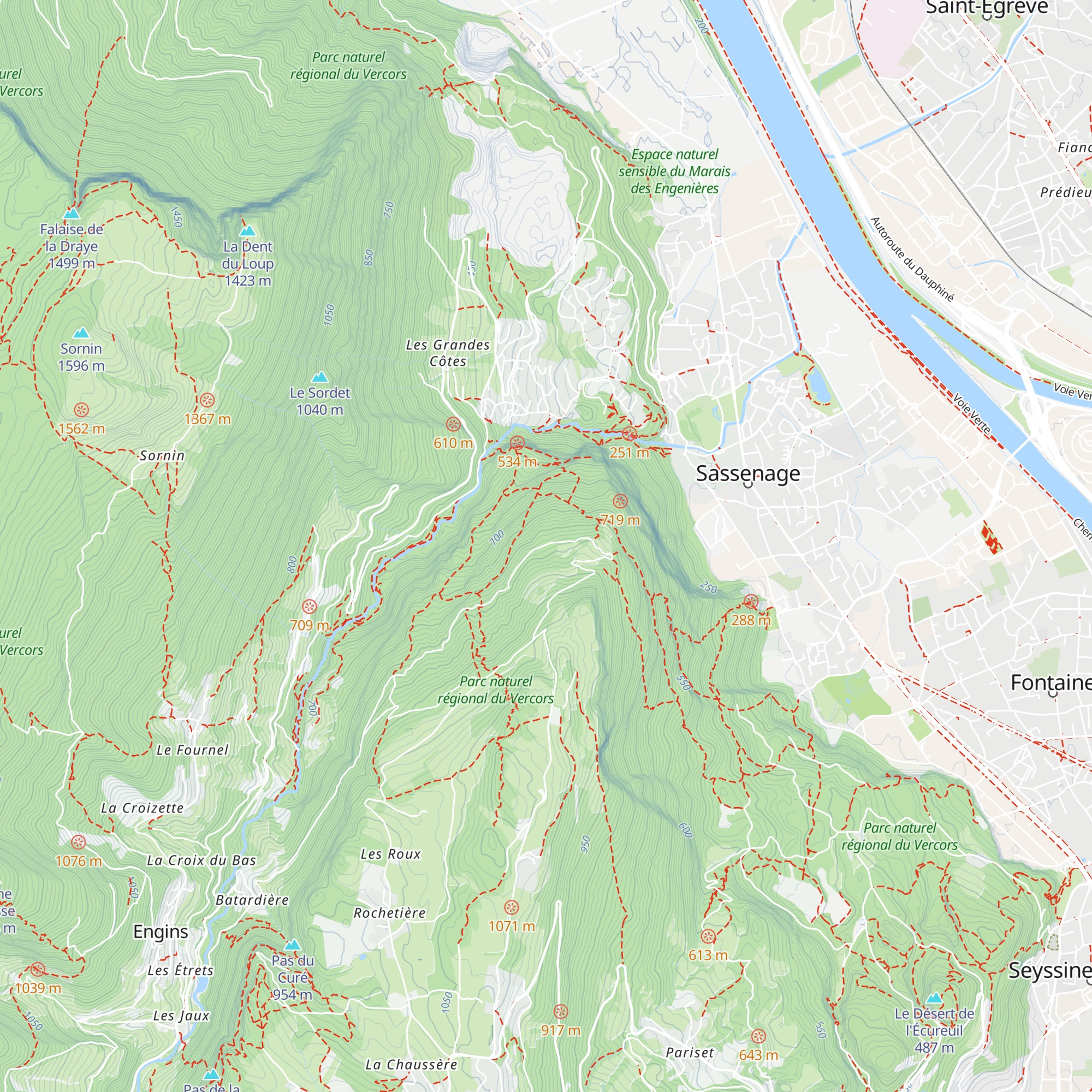 Chalet des Trois Moineaux map