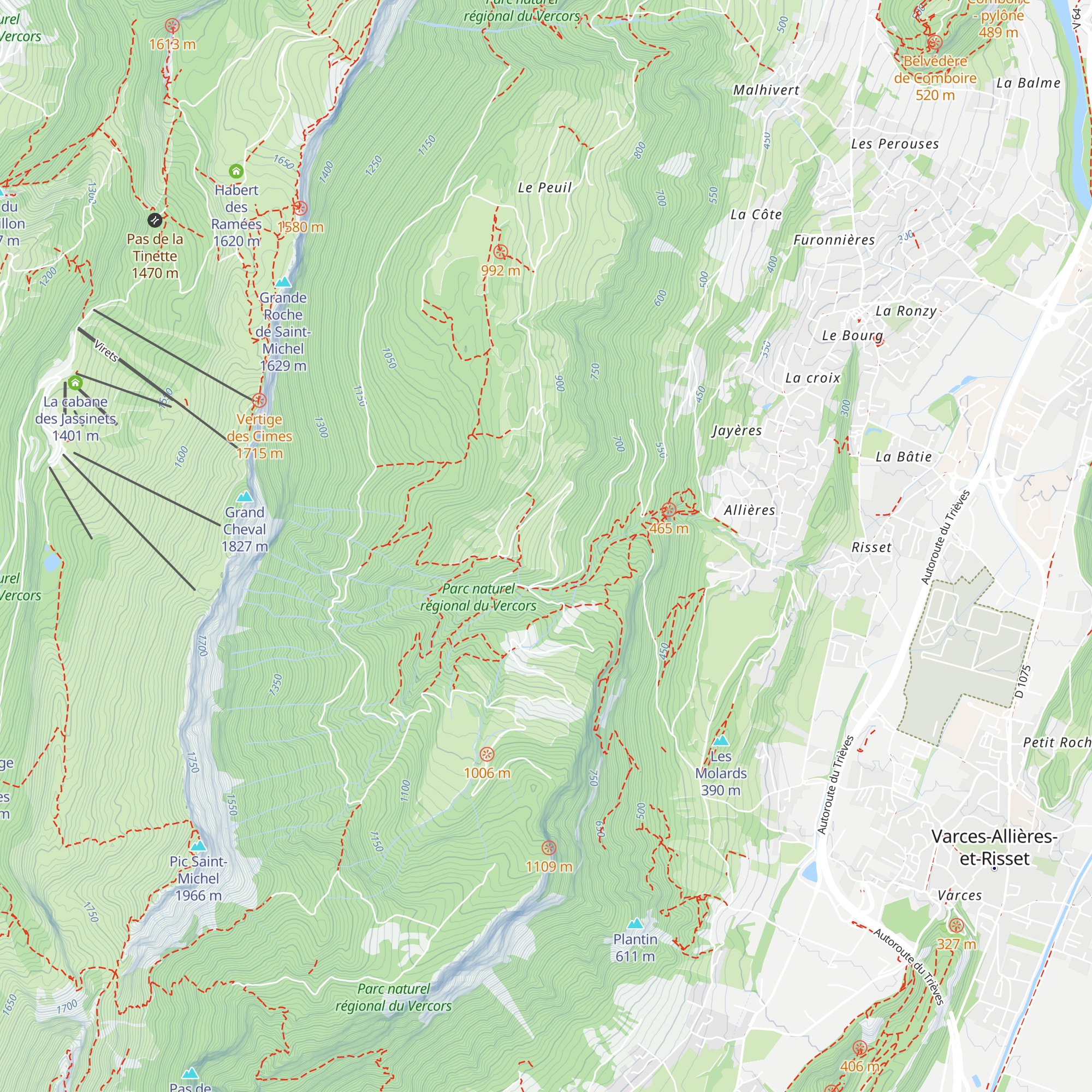La ferme des Savoyères map
