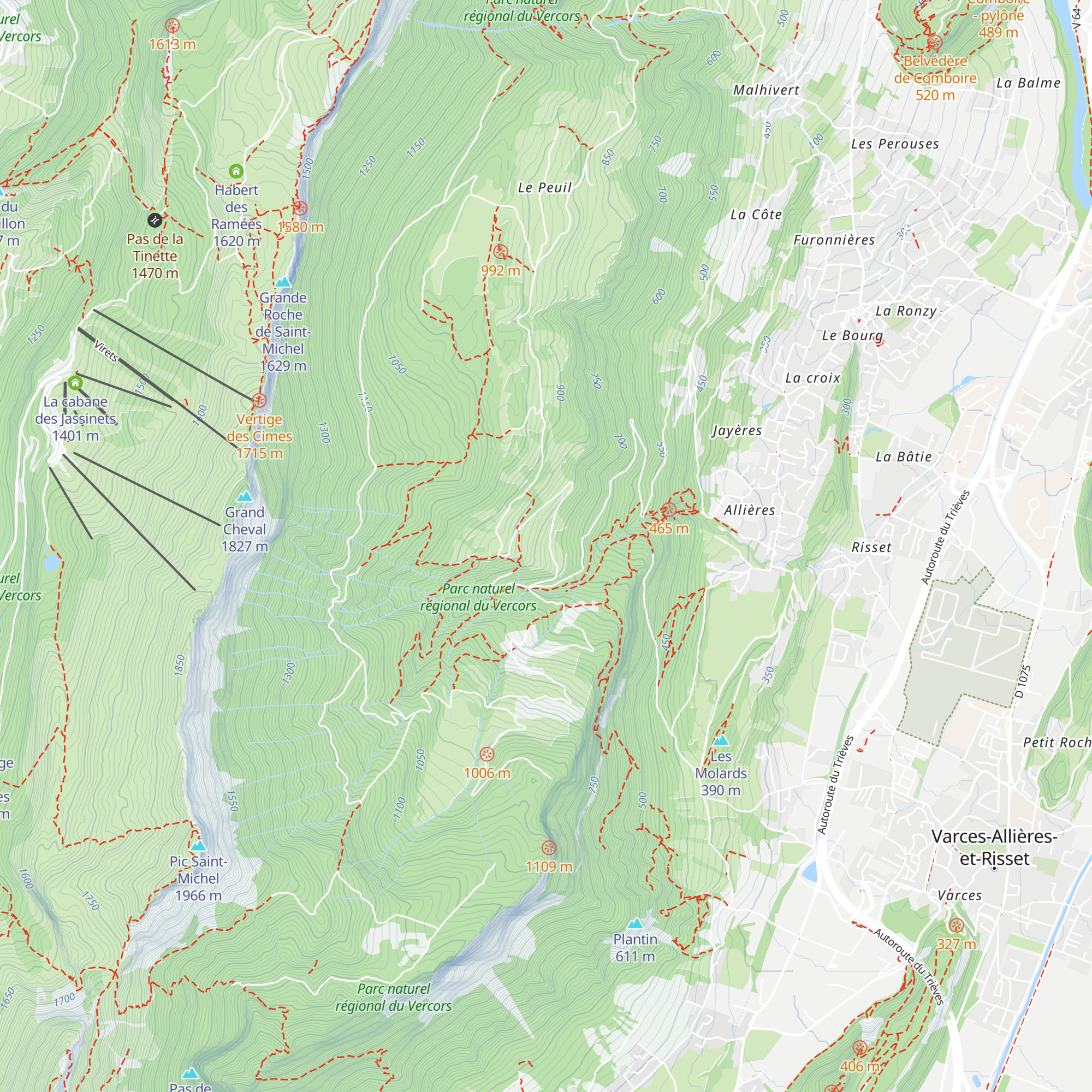 La ferme des Savoyères map