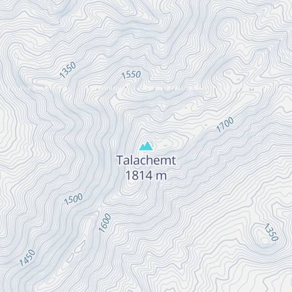 Map of Talachemt