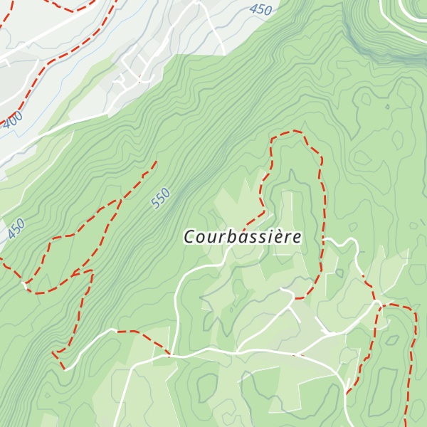 Map of Le Grand Rocher