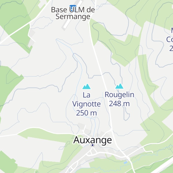 Map of La Vignotte