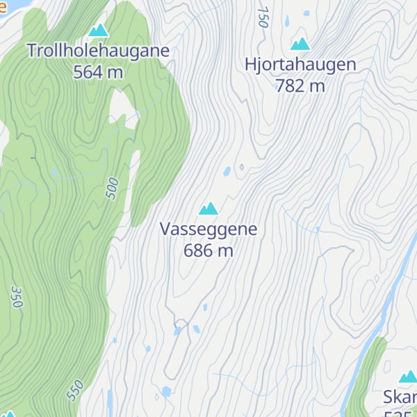 Map of Vasseggene