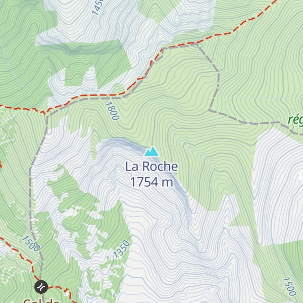 Map of La Roche