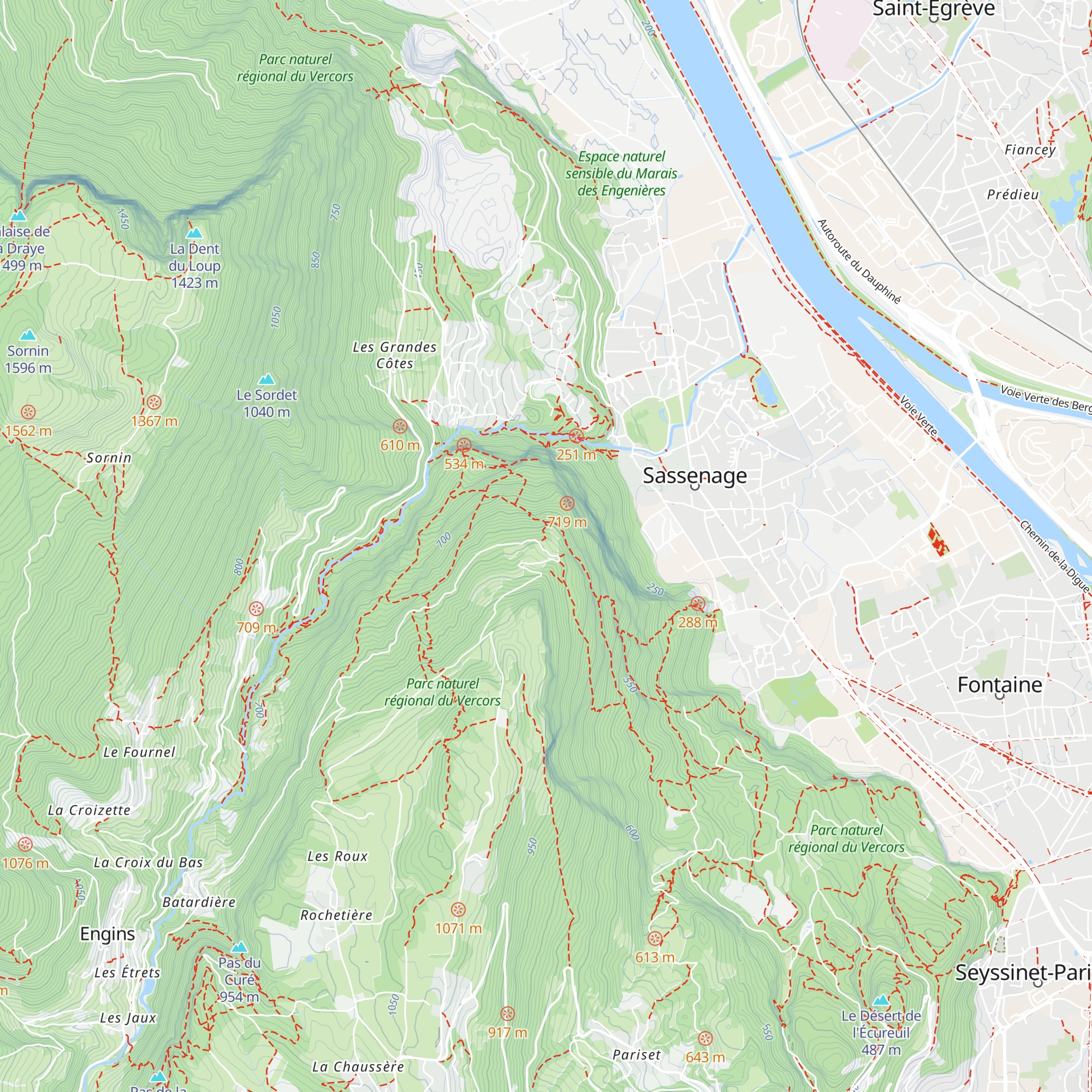La Ferme Durand map