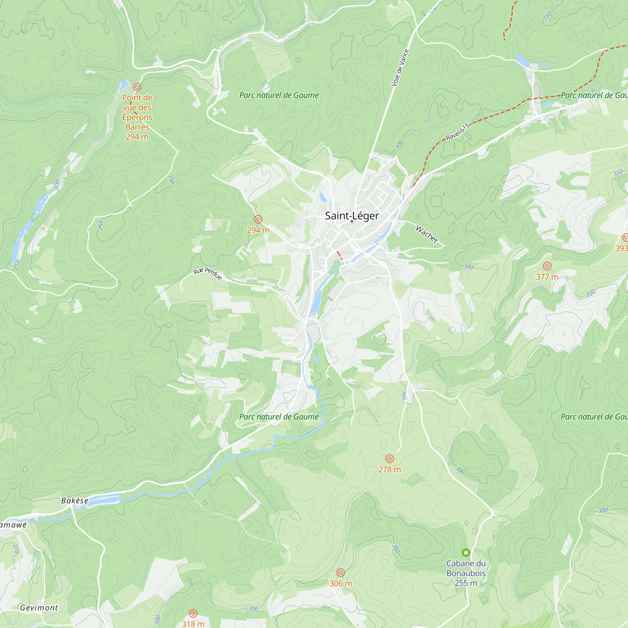 Syndicat d’Initiative de Saint-Léger map