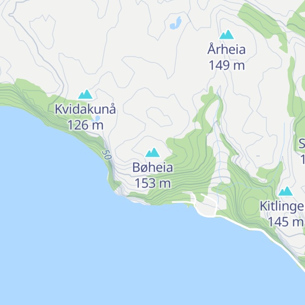 Map of Bøheia