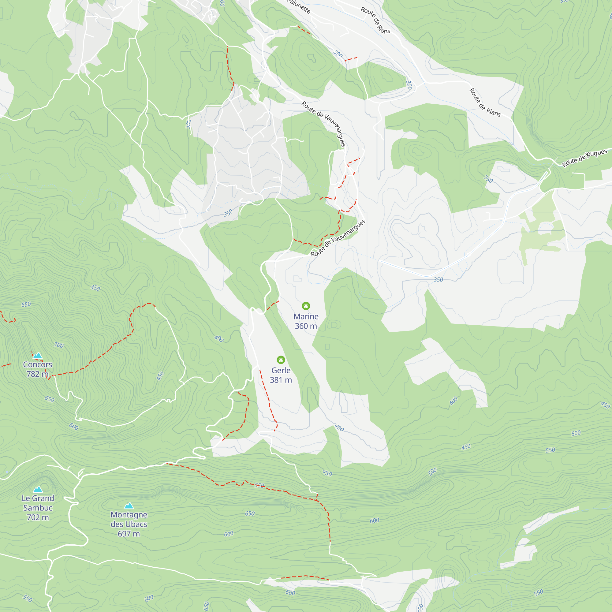 Marine map
