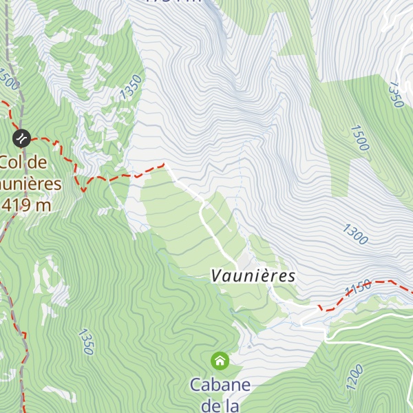 Map of Chalet Ampére