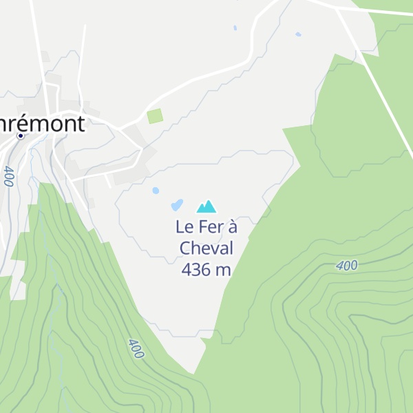 Map of Le Fer à Cheval