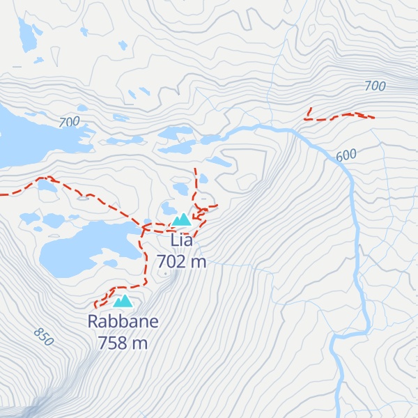 Map of Dagsturhytta - Skaraly