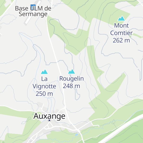 Map of Rougelin