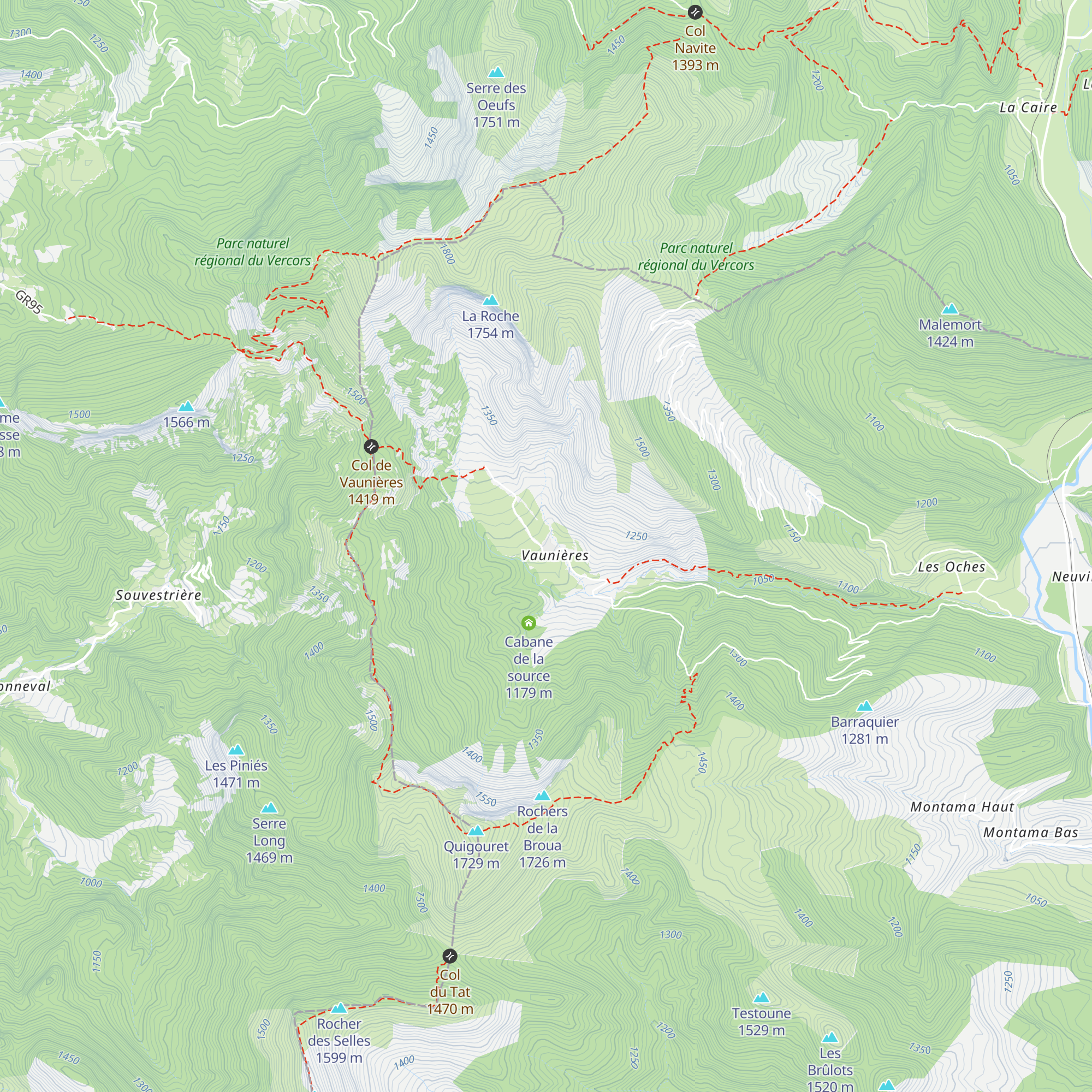 Auberge map