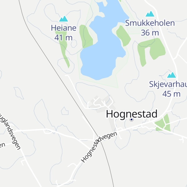 Map of Hågenholen