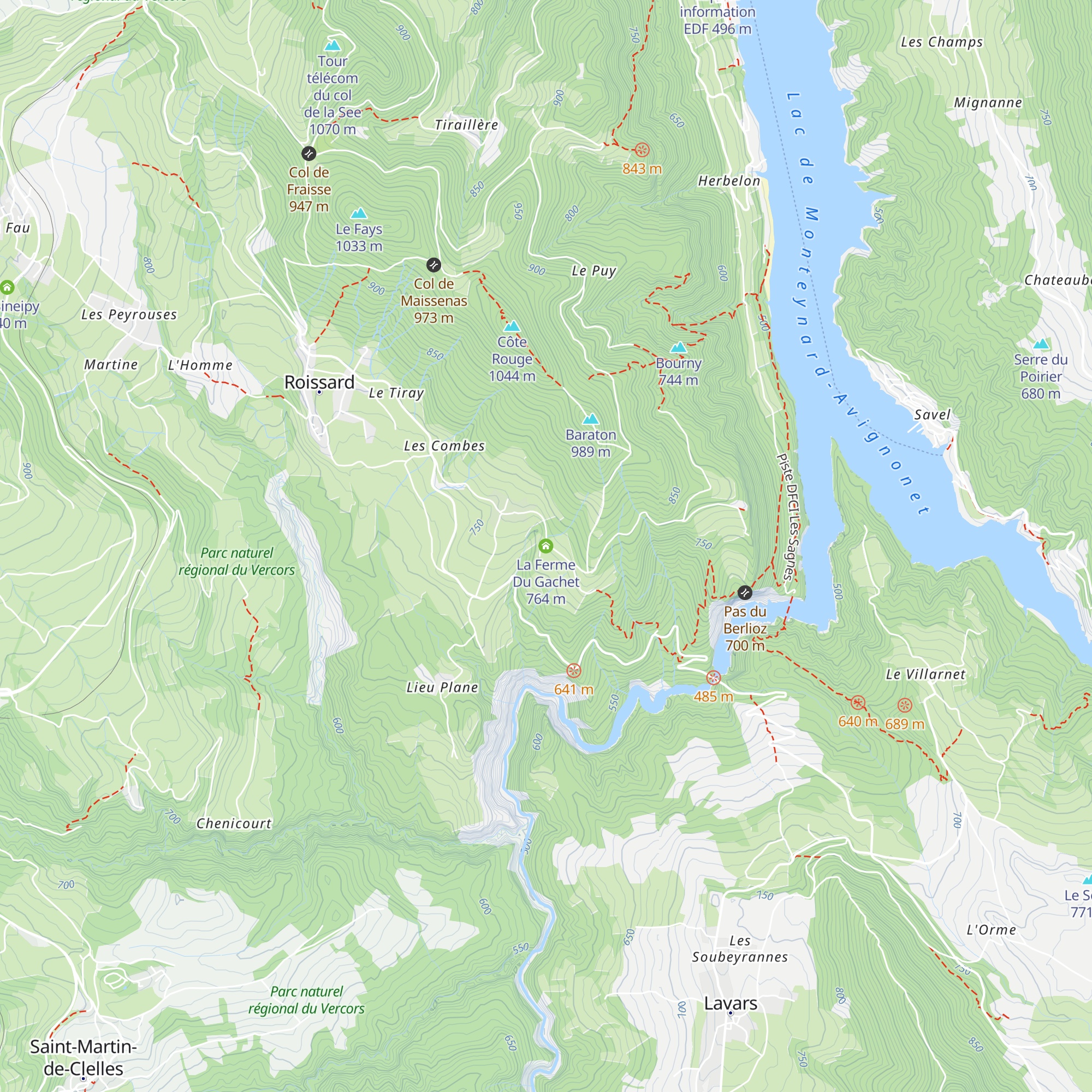 La Ferme Du Gachet map
