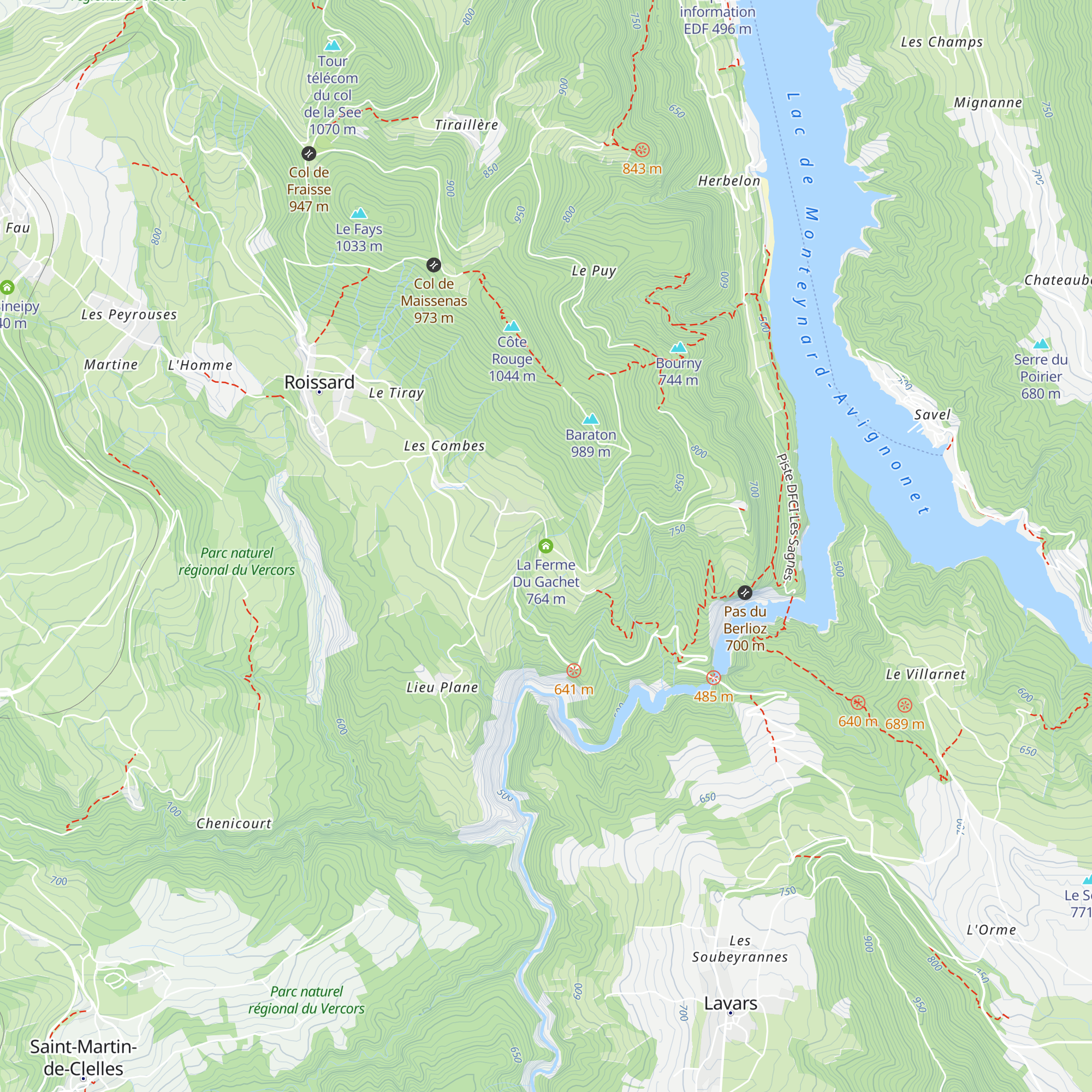 La Ferme Du Gachet map