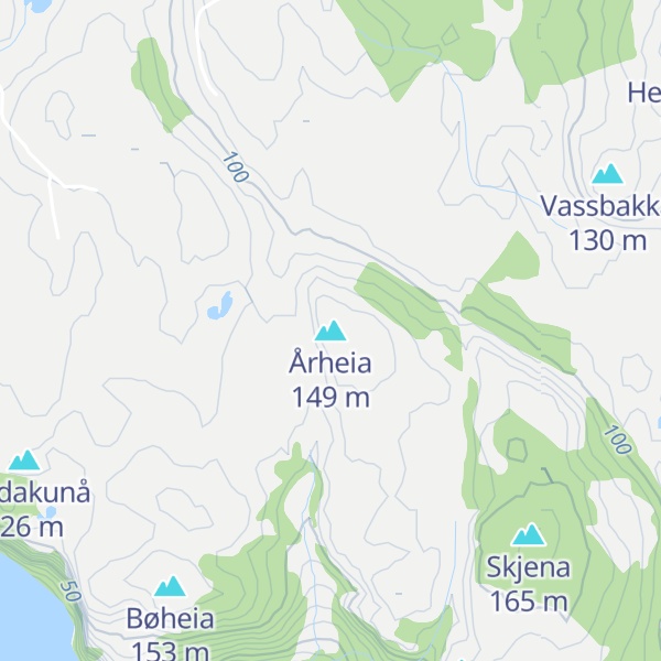 Map of Årheia