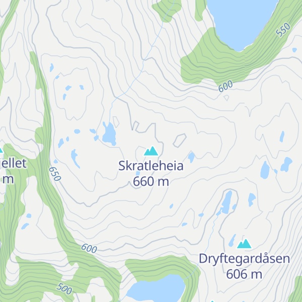 Map of Skratleheia