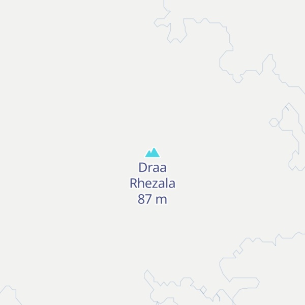 Map of Draa Rhezala