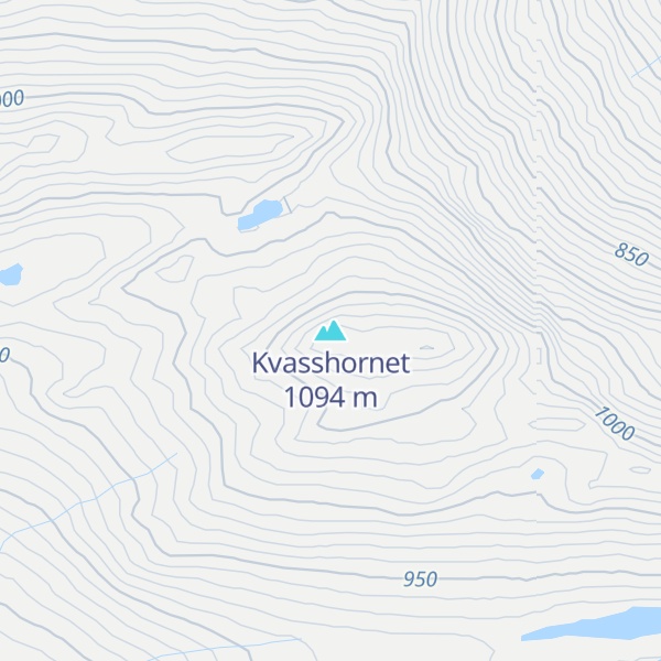 Map of Kvasshornet