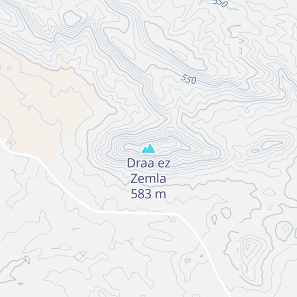 Map of Draa ez Zemla