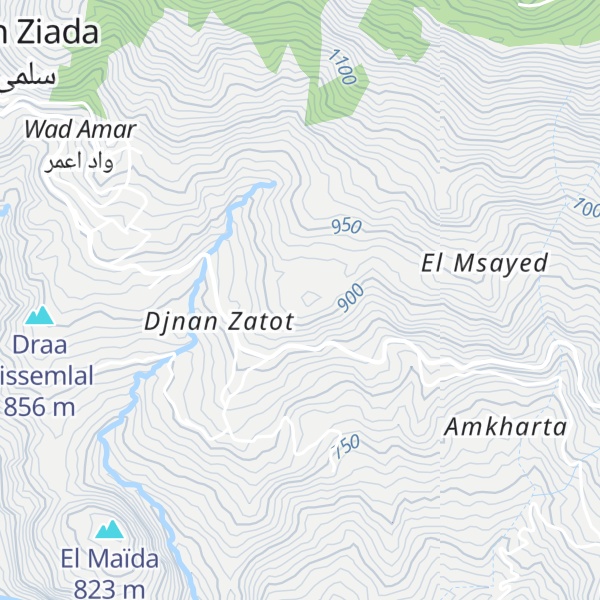Map of Draâ Aheddaden