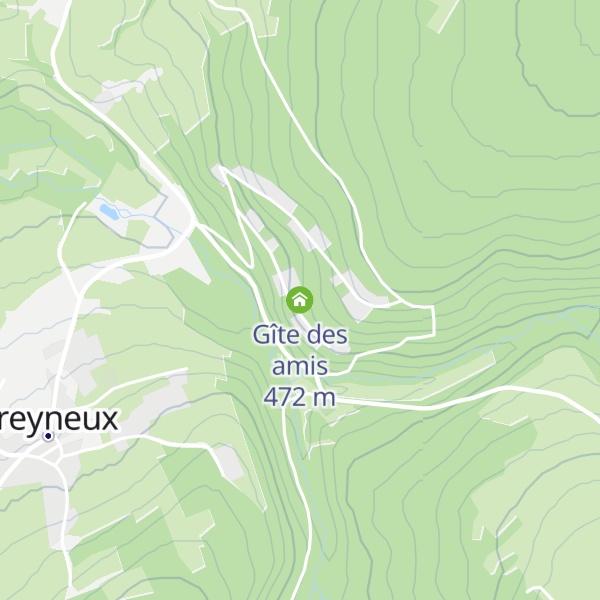 Map of Gîte des amis