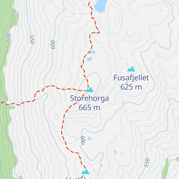 Map of Storehorga