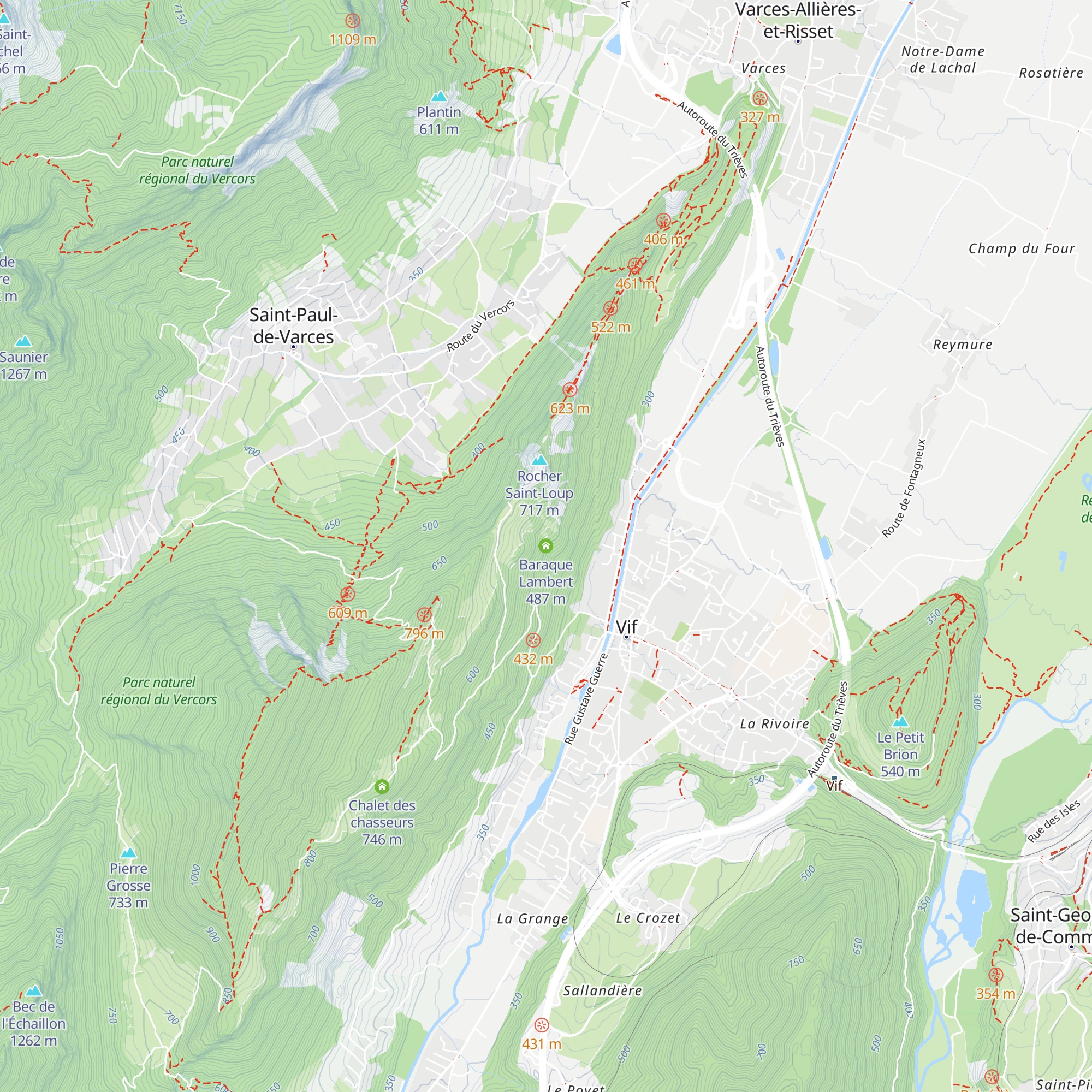 Baraque Lambert map