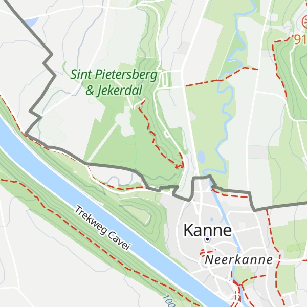 Map of Cannerberg