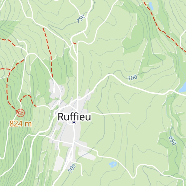 Map of Gîte Natur'Ailes