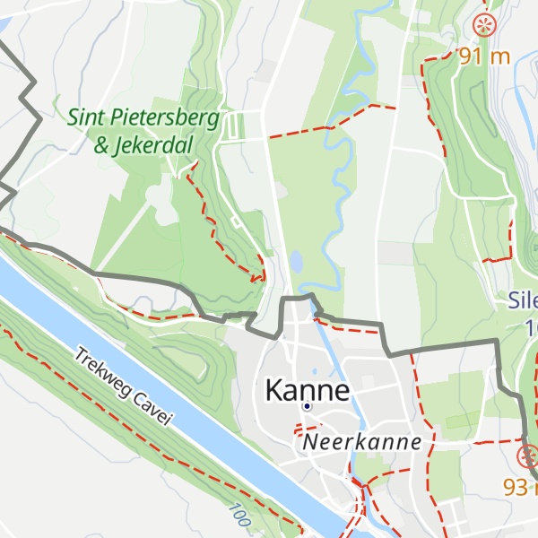 Map of Château Neercanne