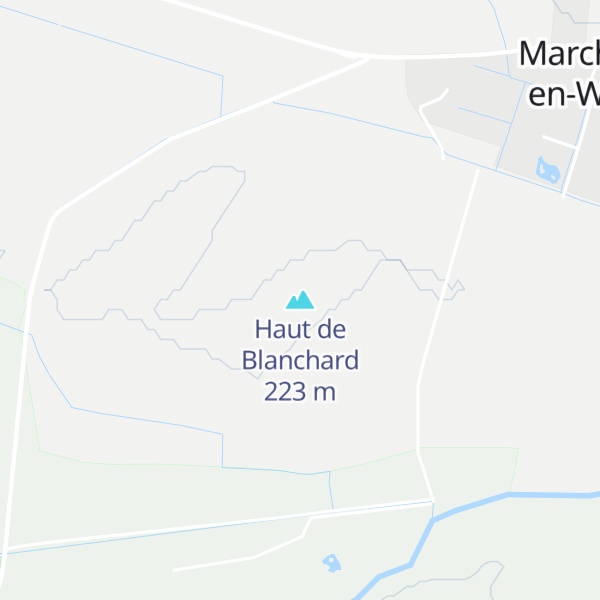 Map of Haut de Blanchard