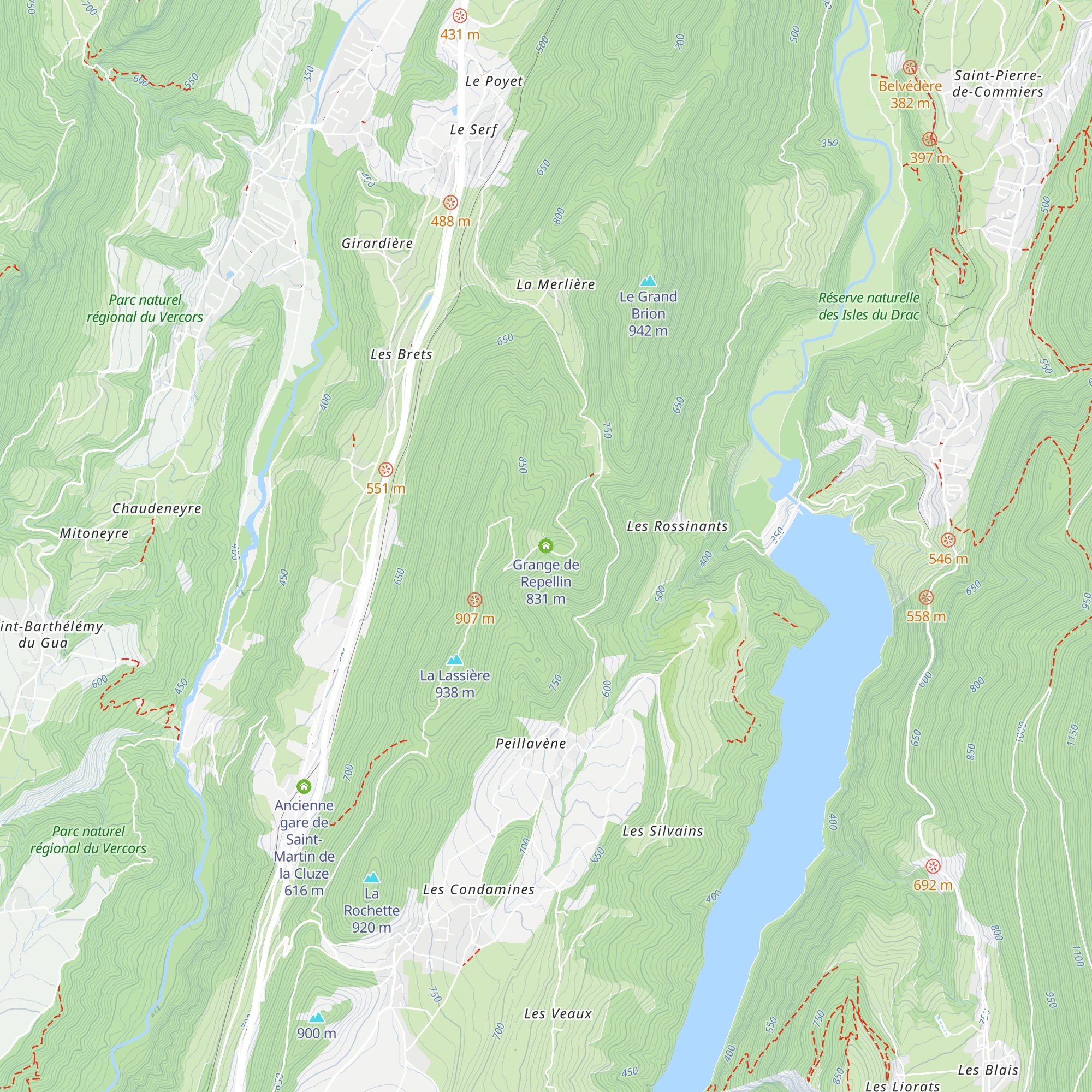 Grange de Repellin map