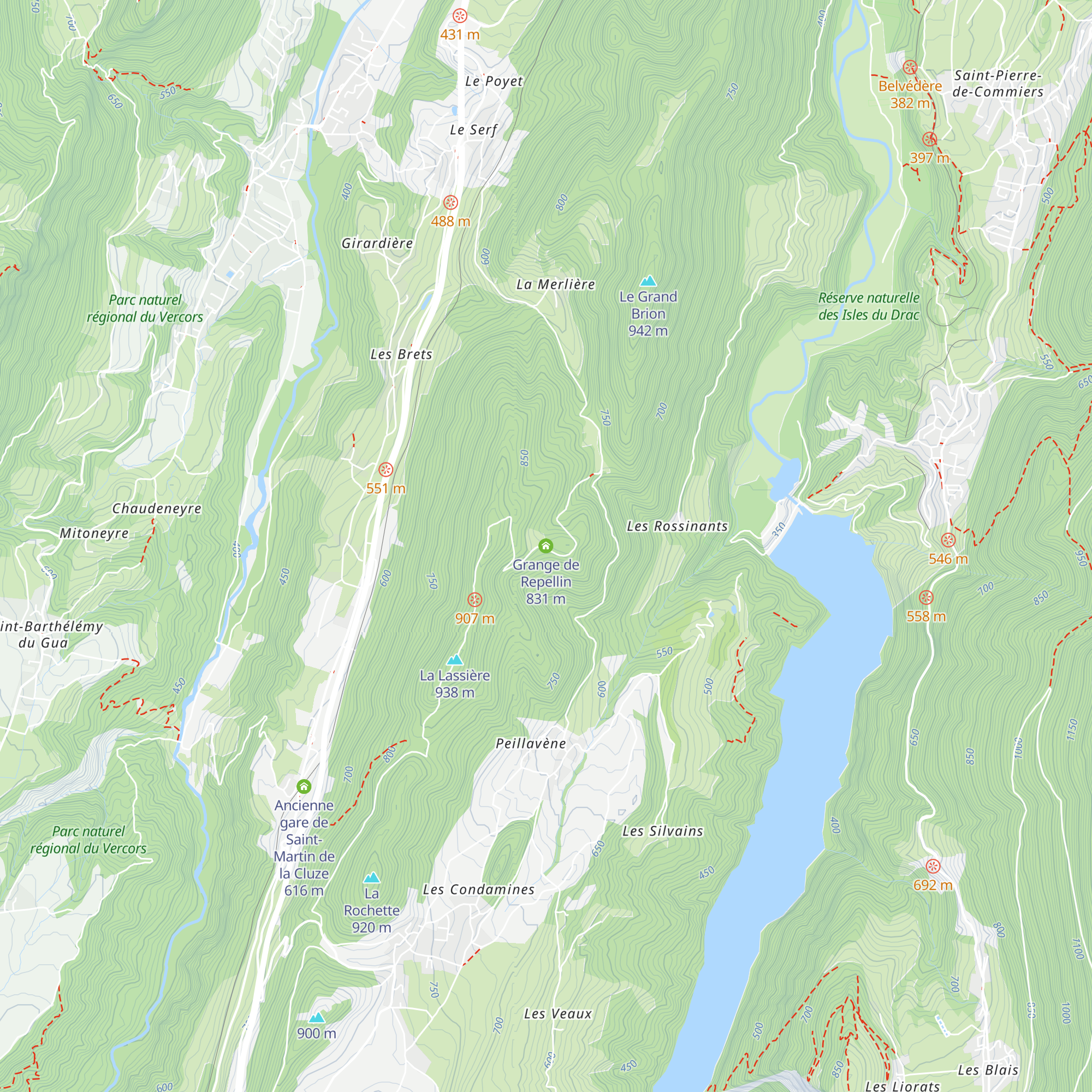 Grange de Repellin map