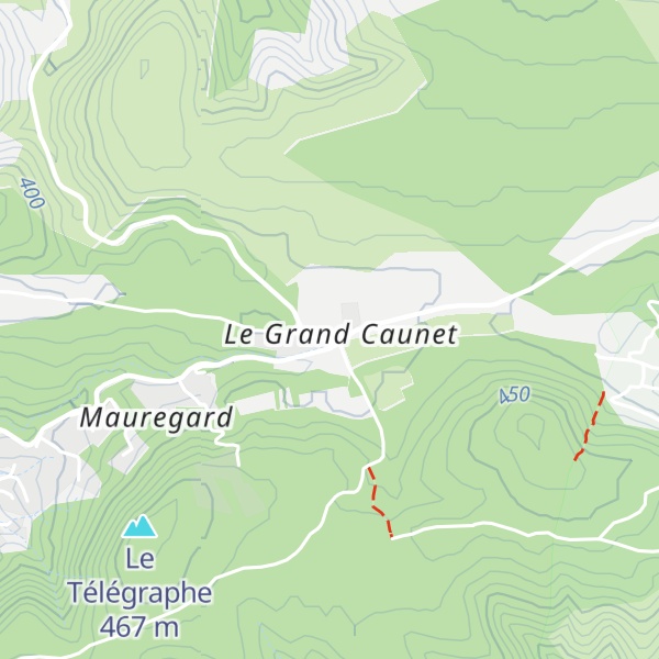 Map of Gîte Lou Pissacan