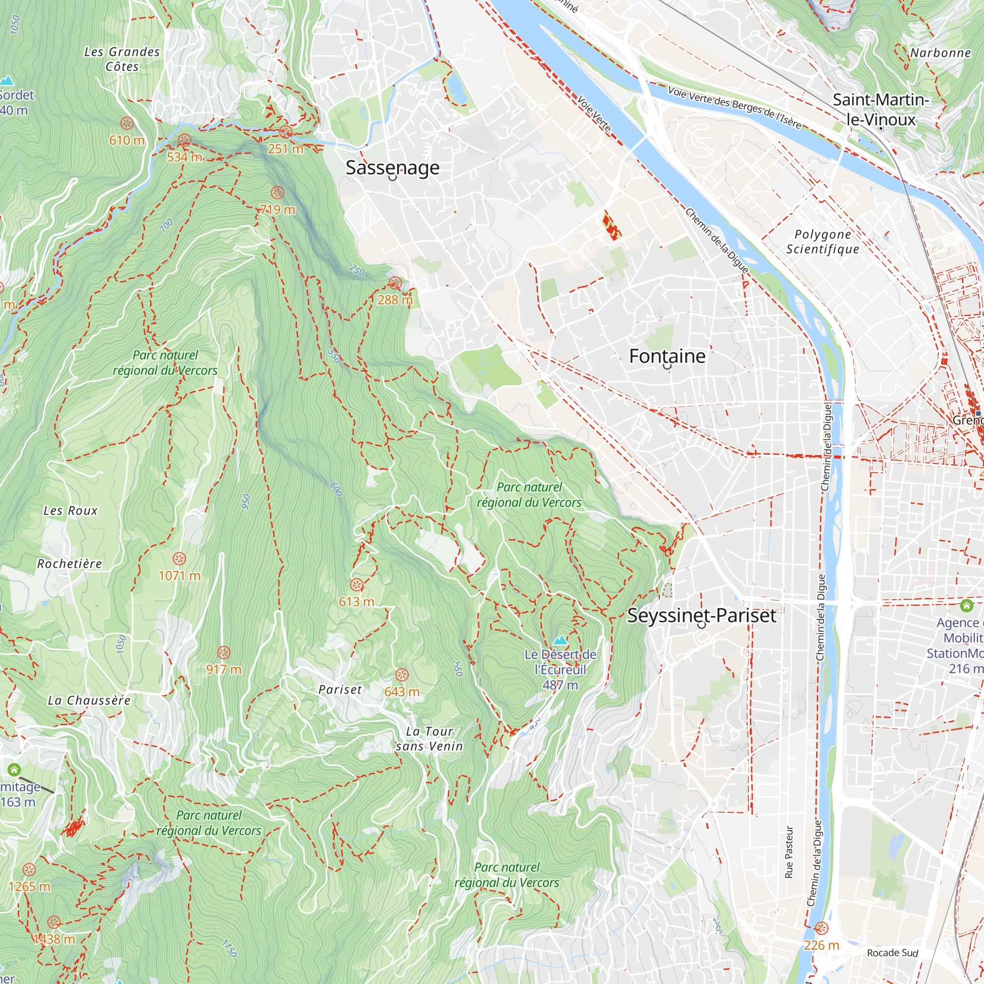 Ferme Raymond map