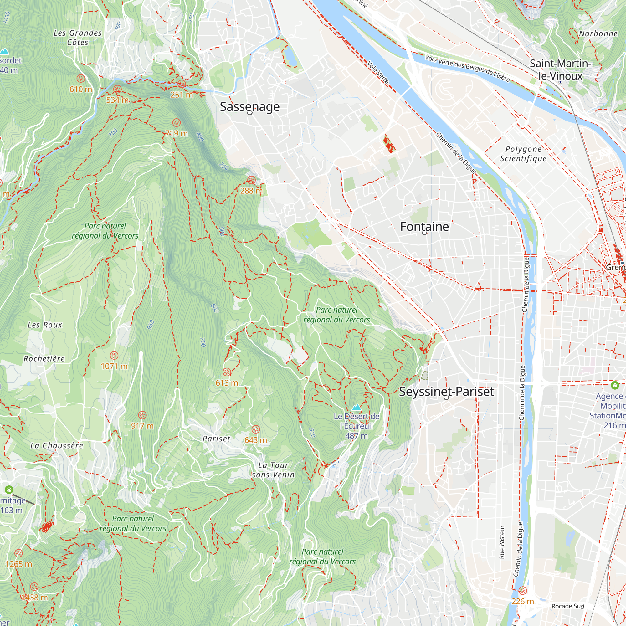 Ferme Raymond map