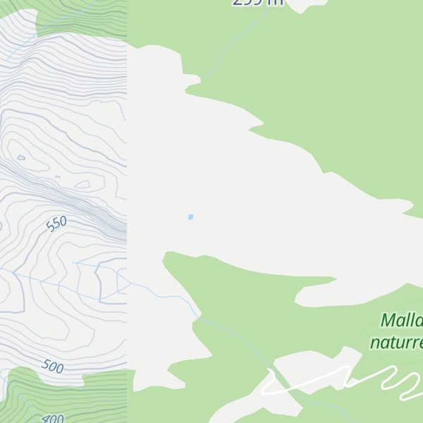 Map of Vindkjegla
