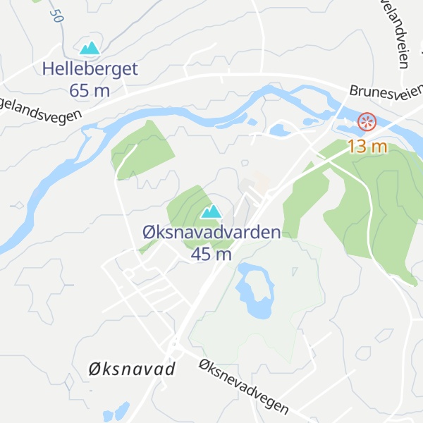 Map of Øksnavadvarden